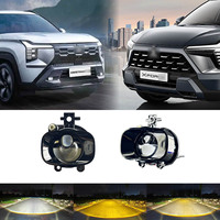 Phare antibrouillard bi-LED VAHID 2'' VAHID FW221 12V 6000K Tricolore Laser IP67 Étanche pour Mitsubishi Xforce Destinator