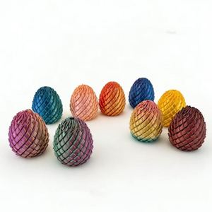 2026 Trending 3D Printed Dragon <b>Eggs</b> with Dragon Inside Fidget <b>Toy</b> TPR & PE Material Portable for Autism ADHD - Product Image 1