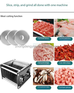 Large Capacity Electric <b>Meat</b> <b>Grinder</b> Stainless Steel Fresh <b>Meat</b> Cutting Machine - Product Image 5