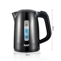 Bouilloire électrique RAF à double paroi isolante Super High Quality Cool Touch Design Fonction de maintien au chaud sans BPA pour un usage domestique
