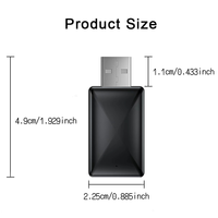 EV-319WA EVERVOX Portable 5GHz WiFi Universel Smart Filaire Sans Fil CarPlay Adaptateur OEM ODM Android Auto Dongle