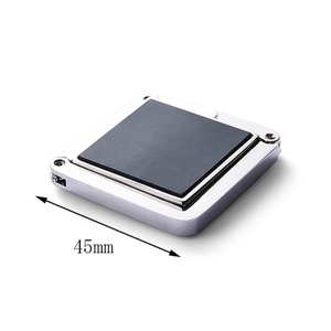 Porte-sac de style neutre personnalisé de couleur bleue de qualité supérieure, design carré - Product Image 2