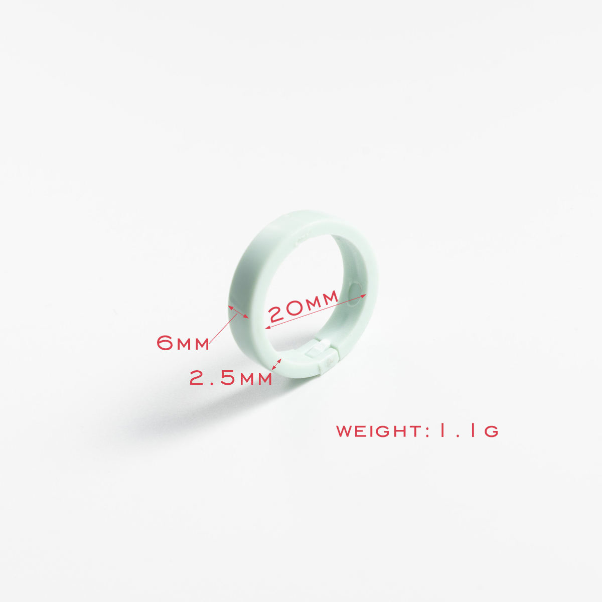 20 mm de ancho, 6 cian