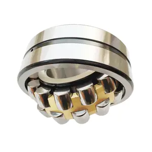 Large brass cage barrel roller bearings 23064CA/W33 roller bearing cone crusher