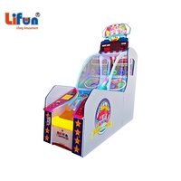 Máquina de Juego de Lanzamiento de Pelotas Estilo Carnaval LIFUN, Máquina Arcade Profesional de Lanzamiento de Pelotas con Recompensas para Centros Comerciales