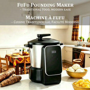 Robot culinaire Foufoumix, mélangeur pour Fufu, capacité 6L, multifonctionnel, haute puissance, en acier inoxydable - Product Image 1