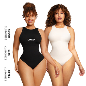 Mode <span class=keywords><strong>TIK</strong></span> <span class=keywords><strong>TOK</strong></span> <span class=keywords><strong>2023</strong></span> Body sculptant sans couture pour femme Haute compression Body sculptant Grande taille Body sculptant sans couture - Product Image 1