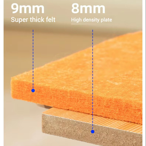 Cama para Mascotas de Fieltro de Calabaza, Ecológica, Cómoda, Transpirable, Moderna, Portátil, para Perros y Gatos, para Sala de Estar - Product Image 5