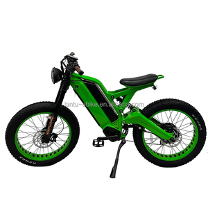 Vélo de montagne tout-terrain à cadre en aluminium 52v 1200w pour adultes, électrique - Product Image 5