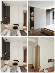 Affordable Factory Direct Modern Wooden Wardrobe Design <b>Complete</b> <b>Set</b> Wholesale Furniture Manufacturer - Product Image 6