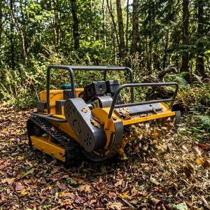 Tondeuse robotisée tout-terrain autopropulsée 190cc haute puissance entièrement automatique télécommandée pour pentes, moteur 4 temps - Product Image 3