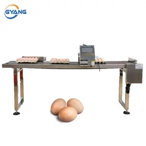 Gran oferta, máquina de impresión de cartón de huevos, impresora automática de inyección de tinta de huevos, máquina de inyección de tinta de huevos