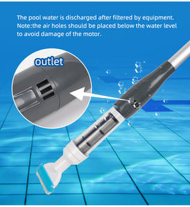 Outil de nettoyage sous-marin électrique sans fil rechargeable <span class=keywords><strong>Aspirateur</strong></span> de <span class=keywords><strong>piscine</strong></span> avec poteau télescopique - Product Image 6