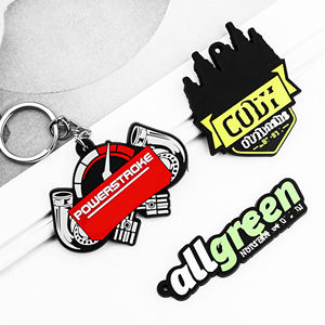 Porte-clés en PVC souple 2D personnalisé Sports Design Porte-clés personnalisé Porte-clés cadeau Porte-clés moto en caoutchouc souple - Product Image 2