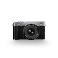 Appareil photo numérique hybride Fujifilm X-E5 minimaliste, capteur CMOS, batterie au lithium, écran de 3 pouces, emplacement pour carte SD, image