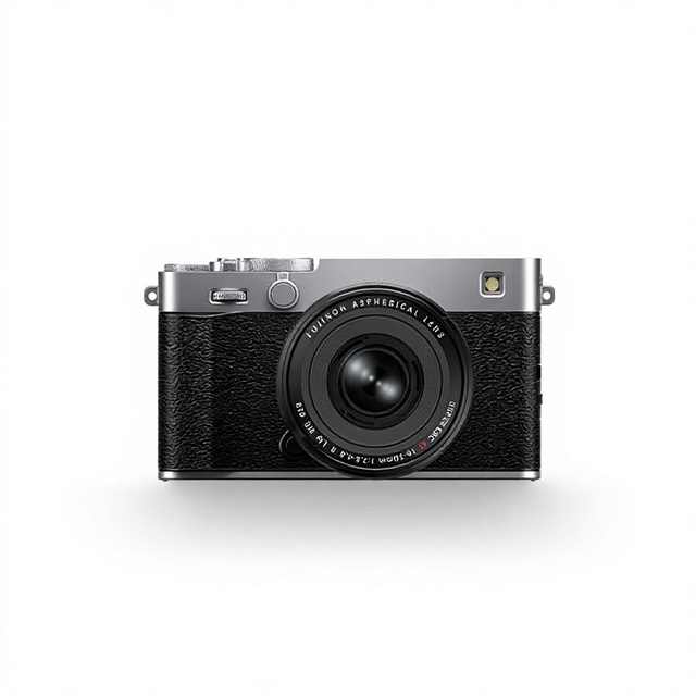 Fujifilm X-E5 Minimalist Mirrorless Digital Camera Body CMOS Sensor Lithium Battery Screen Size 3 Inches SD Card Slot Image