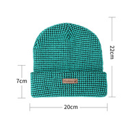 Automne hiver Style coréen Simple dôme Beanie couleur unie tricoté chapeau coupe-vent caractéristique à la mode en plein air voyage accessoire