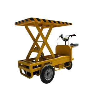 Chariot de manutention télescopique à plateau plat pour le chargement et le déchargement de matériaux de rénovation intérieure - Product Image 2