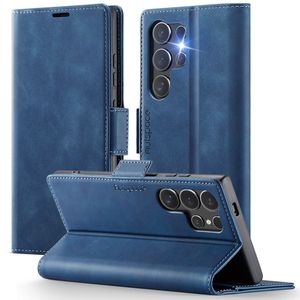 Étui <span class=keywords><strong>de</strong></span> téléphone en cuir <span class=keywords><strong>de</strong></span> luxe pour <span class=keywords><strong>Samsung</strong></span> Galaxy S25 Ultra S24 S23 A56, fermeture magnétique, <span class=keywords><strong>protection</strong></span> RFID, étui rabattable - Product Image 1