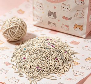 Arena para Gatos de Bentonita y Tofu Mixta Directa de Fábrica, Fuerte Aglutinación, Control de Olores, Ecológica - Product Image 1