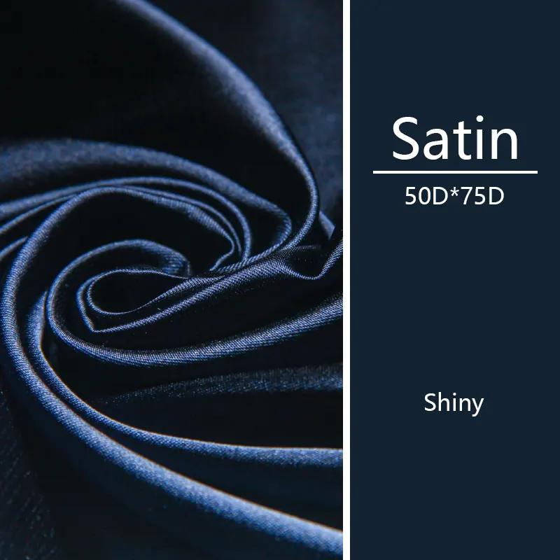 عينة مجانية الفوال الأسود الحرير العباءة الأقمشة مخصص قماش ساتان مطبوع