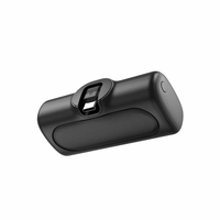Cargador portátil de batería 2025 Capsule 5000mAh 21700 con conector de carga tipo C Mini banco de energía lindo