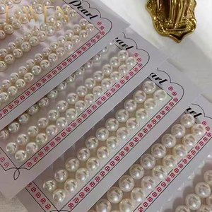 H. wen bán buôn 3A nút Bông tai ngọc trai 2-7mm trắng tự nhiên cao ánh hạt nước ngọt - Product Image 4