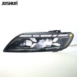 Système d'éclairage <span class=keywords><strong>automobile</strong></span> JUSHUN, ensemble de phares LED pour Audi Q7 2006-2015, mise à niveau des phares, clignotants, feux de jour - Product Image 2