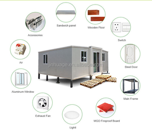 Casa Contenedor Modular Prefabricada Moderna de 3 Dormitorios, Expandible, de <span class=keywords><strong>Segunda</strong></span> <span class=keywords><strong>Mano</strong></span>, <span class=keywords><strong>Venta</strong></span> al por Mayor en China - Product Image 5