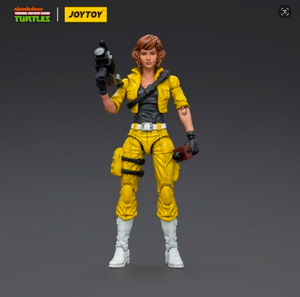 JOYTOY 1/18 ตัวละครหลักของเต่านินจา: ครัง, เชรดเดอร์, ครู, นักข่าว, หัววัว, หน้าหมู - Product Image 1