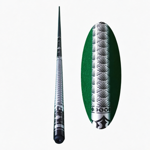 Maßgefertigter Carbon-Fiber Billardqueue 2-teilig Leichtgewichtiger Snookerqueue für Billardtische - Product Image 1