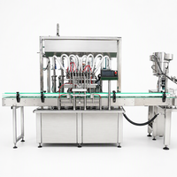 Machine de remplissage d'huile comestible de tournesol et d'olive à haute précision, conception automatique avancée, pour l'huile de cuisson