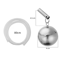 Tapa de Barril de Carbonatación con Bola Flotante de Repuesto, Tubo de Inmersión de 80 cm para Barriles Caseros, Barriles Corny, Clarificación de Cerveza