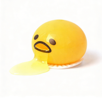 Jouets anti-stress créatifs en forme d'œuf vomite de haute qualité en gros, jouets à presser en forme d'œuf vomite, cadeaux pour enfants, jouets fantaisie