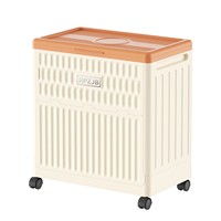 Boîte de rangement pour vêtements, grande capacité, avec couvercle rabattable, pour chambre à coucher, couettes, multifonctionnelle, pliable, armoire de rangement, casiers