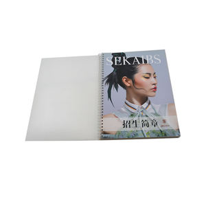 Reliure spirale <span class=keywords><strong>YO</strong></span> couverture personnalisée PVC coque souple UV mat <span class=keywords><strong>Magazine</strong></span> cahier de travail journal imprimé livret perforé - Product Image 3