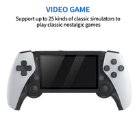 Console de jeu rétro portable FORYOBUD M25 avec écran de 4,3 pouces, batterie de 3000 mAh, 19 000 jeux intégrés pour PSX PSP N64 DS