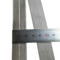 Brillant 2cm demi-plié chevrons ourlé bande élastique brillant Jacquard maison Textile couture bricolage Nylon Spandex caoutchouc pour sangle