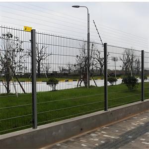 2D song phương đôi dây lưới hàng rào tấm cho khu vườn trang trại bãi cỏ ban công hồ bơi nhà khung kim loại áp lực tự nhiên - Product Image 3