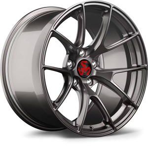 Jantes forgées <span class=keywords><strong>Y</strong></span>-Spoke 5 branches brossées argentées Apex VS-5RS 18 pouces 5x114.3 légères pour Honda Civic Type <span class=keywords><strong>R</strong></span> Toyota 86 - Product Image 3