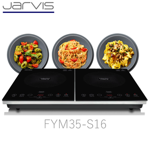 Hiện đại 2-burner điện GS CE đôi bếp cảm ứng kép cảm ứng <span class=keywords><strong>HOB</strong></span> dễ dàng để làm sạch cho nhà bếp sử dụng - Product Image 4