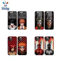 Coque de téléphone 3D animée antichoc à motifs de dessins animés, 300 designs, vente en gros, pour tous types de téléphones