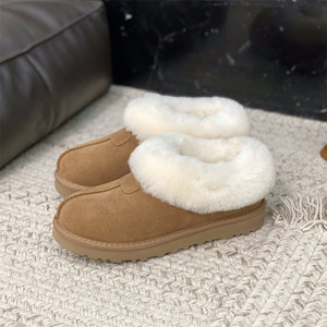 JY ULOGO <strong>Women's</strong> Casual Winter <strong>Fur-Lined</strong> Thick-Soled Versatile Comfort Sheepskin Snow <strong>Boots</strong> for Women - Product Image 2
