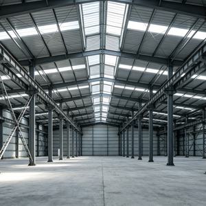 Almacén de Estructura de Acero Expandible de Múltiples Vãneas, Instalación de Almacenamiento Logístico de Diseño Flexible - Product Image 6