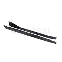 Kit extérieur en fibre de carbone préimprégnée pour BMW M3 G80 style MP : Lame avant, jupes latérales, spoiler, diffuseur OEM, calandre, rétroviseurs