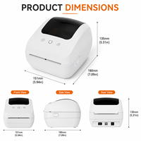 ATPLP43B Printer Label Thermal Barcode POS 4 Inci 203dpi/300DPI Mendukung Multi-bahasa Stok USB/ Port Driver Win