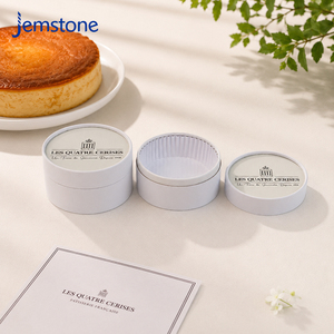 Custom Design Food Grade Cookies Pastry Cylinder Packaging Box Biodegradable Oven Proof Kraft Cardboard Cake Paper Tube - Product Image 3