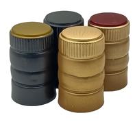 Bouchon en plastique et aluminium avec boule de verre à l'intérieur pour les bouteilles de whisky