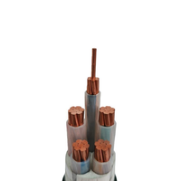 Cable de Alimentación de Cobre de Bajo Voltaje Retardante de Llama con Aislamiento XLPE y Cubierta de PVC para Construcción de Edificios