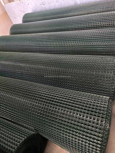 Grillage soudé en PVC vert foncé pour clôture de ferme, agriculture et industrie - Product Image 4